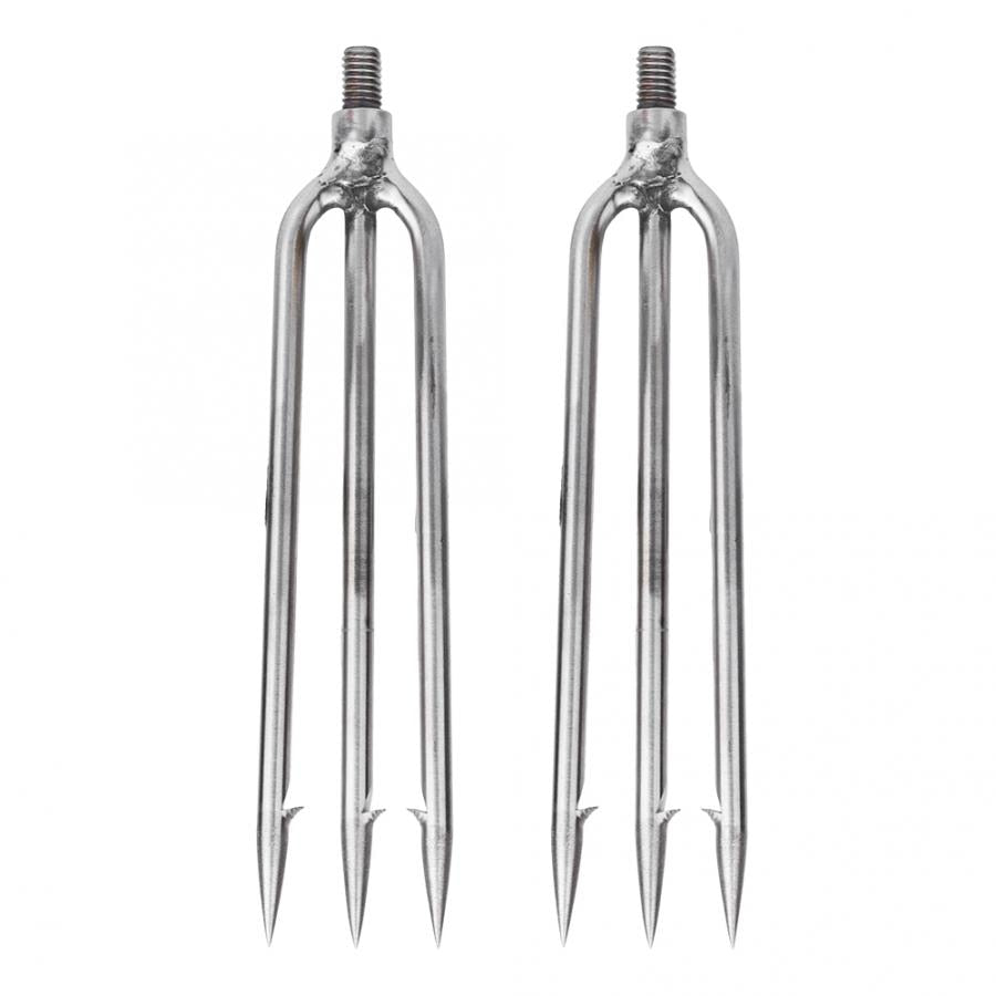 Three-Prong Stainless Steel Fish Spears (2-Pack) by HitMyNeed