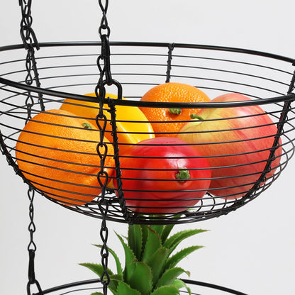 Three Tier Hanging Fruit Basket Organizer by HitMyNeed