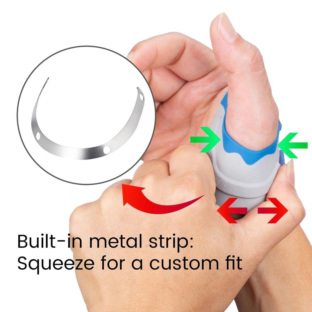 Thumb CMC Brace Orthosis for Osteoarthritis Support by HitMyNeed