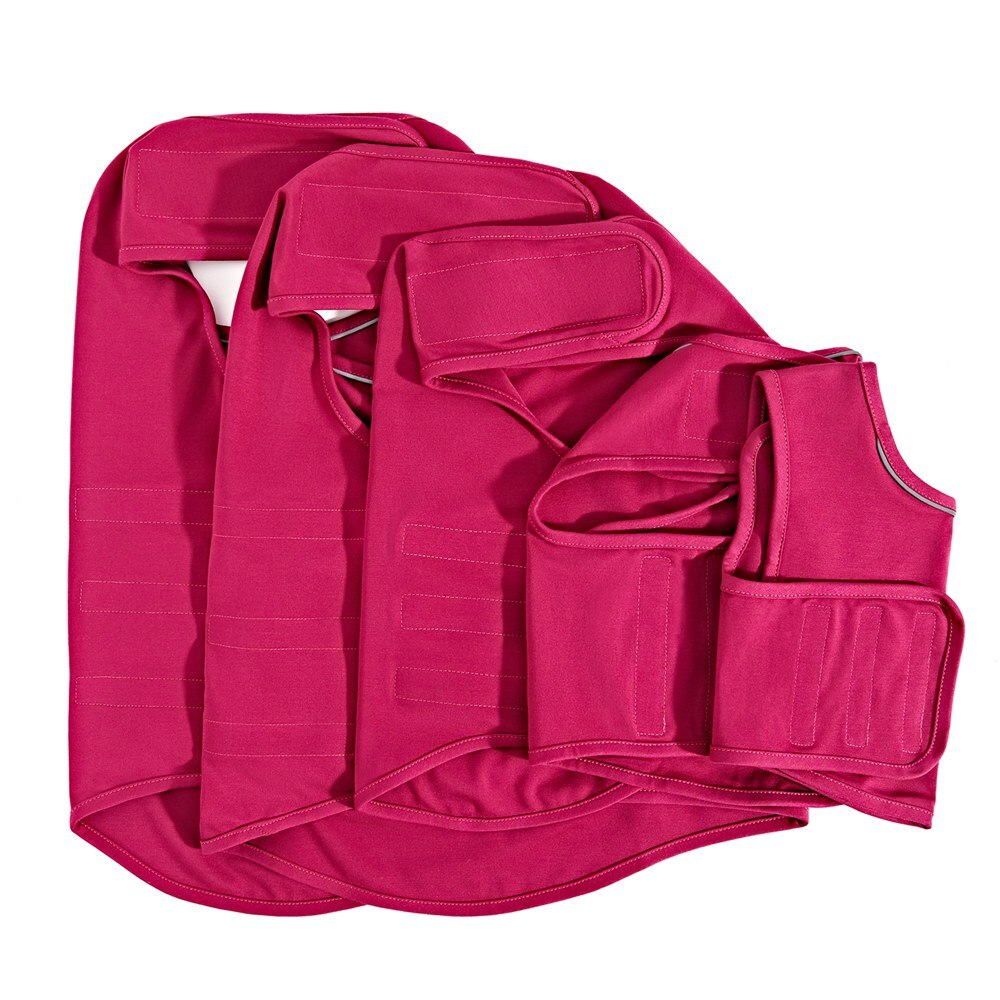 Thundershirt Dog Anxiety Wrap with Adjustable Fit rose-red xl-75-110-lbs by HitMyNeed