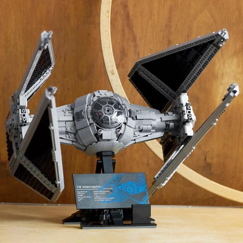 TIE Interceptor 1931pcs Starship Building Block Set by HitMyNeed