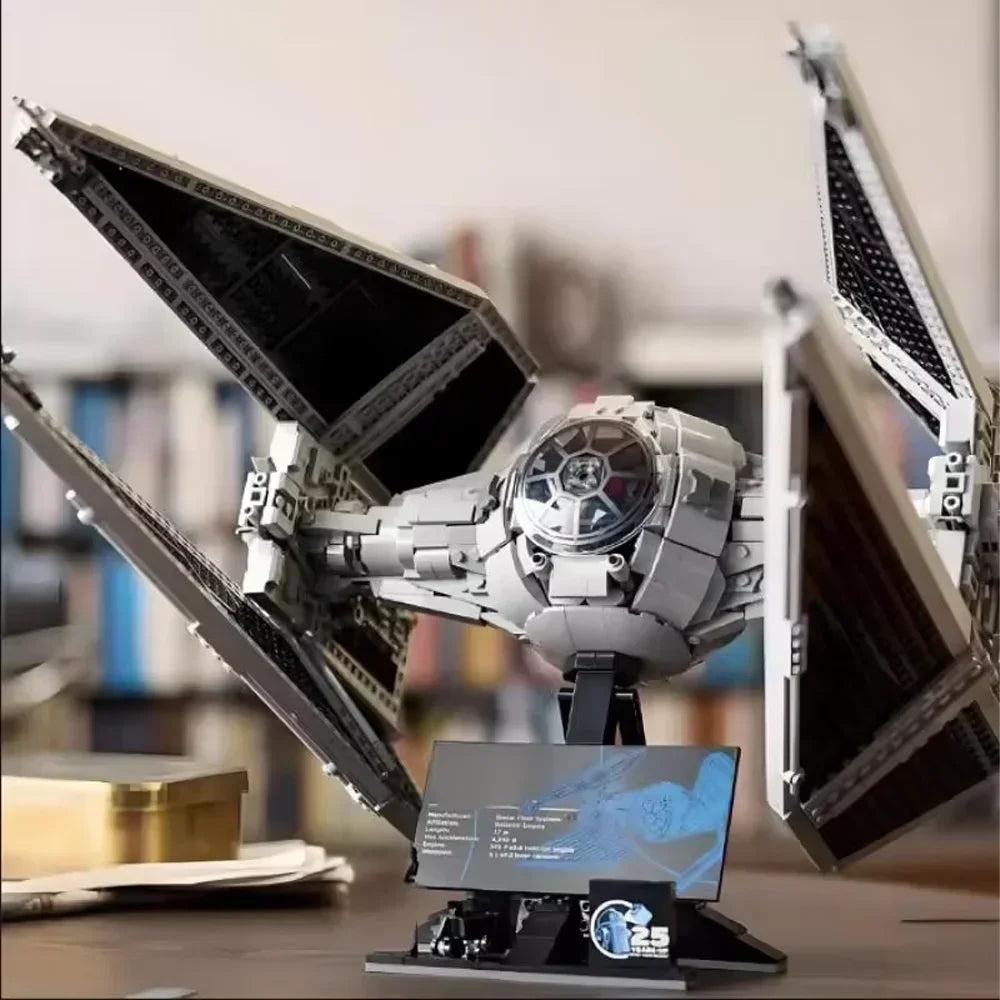 TIE Interceptor 1931pcs Starship Building Block Set by HitMyNeed