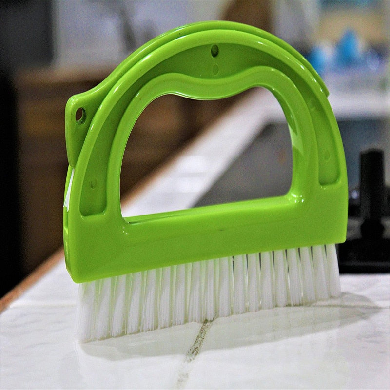 Tile Grout Cleaner Brush with Double Head Design by HitMyNeed