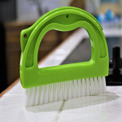 Tile Grout Cleaner Brush with Double Head Design by HitMyNeed