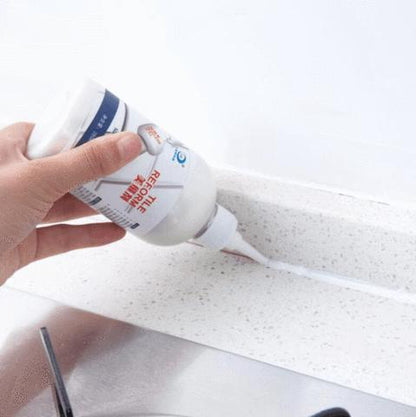 Tile Reform White Grout Filler for Floors & Walls by HitMyNeed