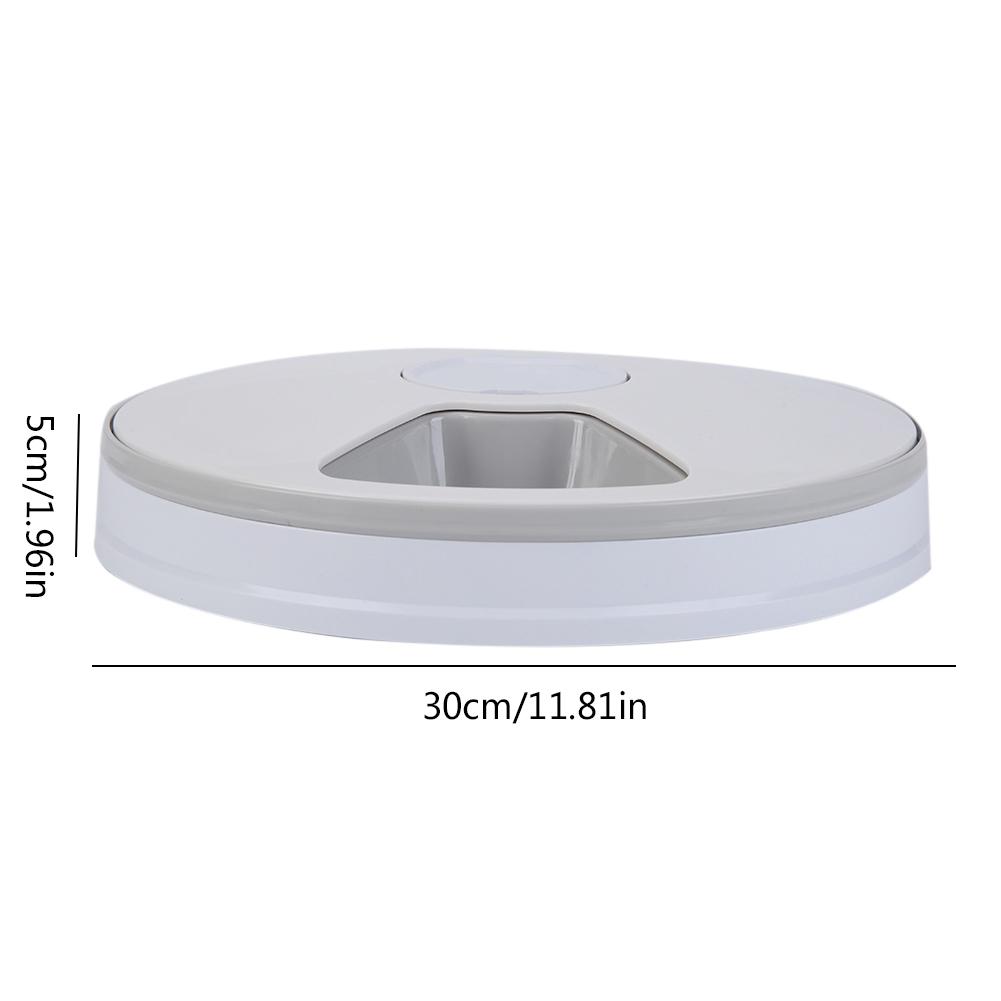 Timed Dog Feeder with 6-Grid Automatic Food Tray by HitMyNeed