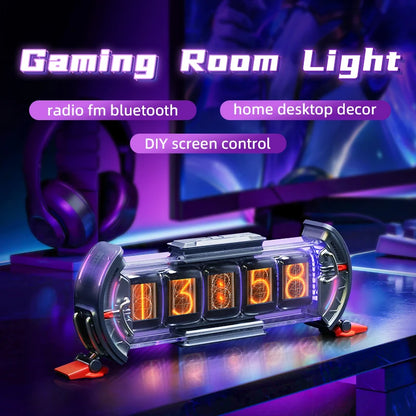 Times Gate Cyberpunk RGB Pixel Clock with App Control by HitMyNeed