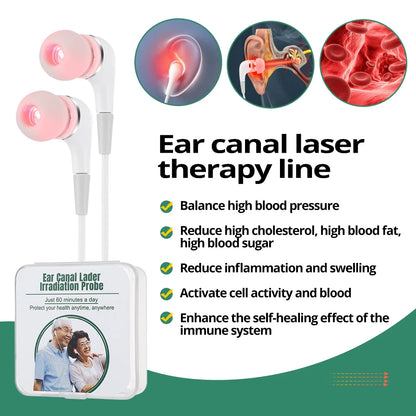 Tinnitus Ear Laser Therapy LLLT Earplug Device by HitMyNeed