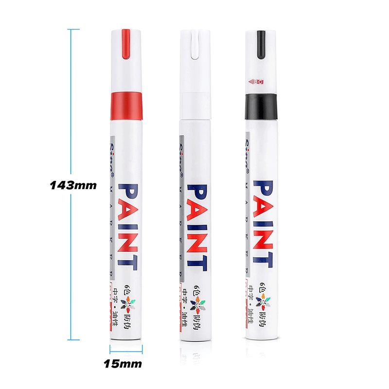 Tire Paint Pen Permanent Marker for Vehicle Tires by HitMyNeed