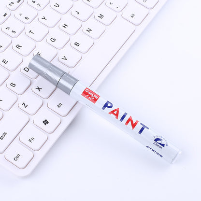 Tire Paint Pen Permanent Marker for Vehicle Tires silver by HitMyNeed