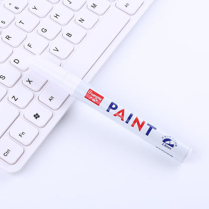 Tire Paint Pen Permanent Marker for Vehicle Tires white by HitMyNeed