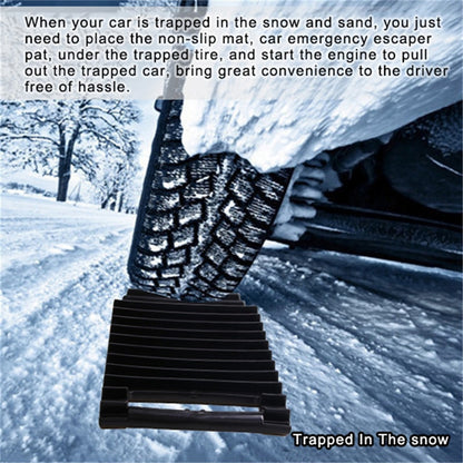 Tire Traction Emergency Wheel Mat for Snow & Mud by HitMyNeed