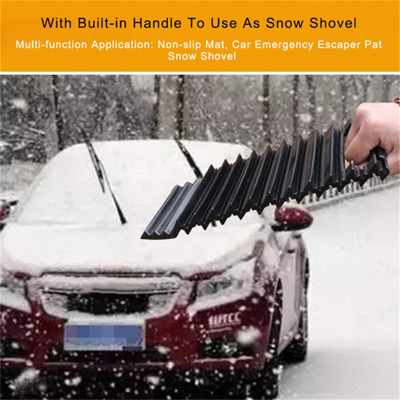 Tire Traction Emergency Wheel Mat for Snow & Mud by HitMyNeed