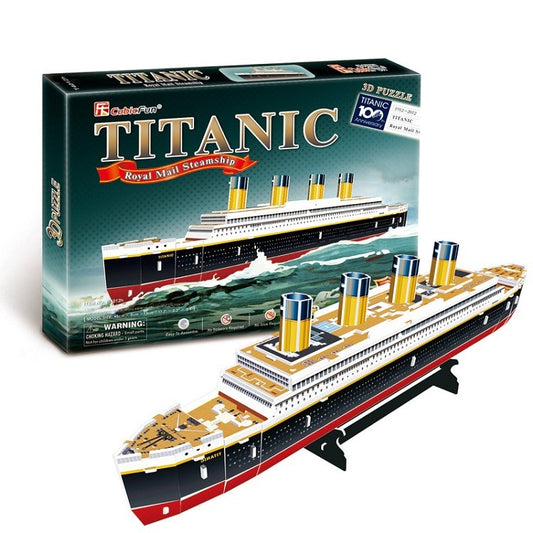 Titanic 3D DIY Ship Model Puzzle, 35 Pieces by HitMyNeed