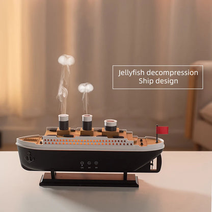 Titanic Ship Model 250ml Jellyfish Mist Diffuser by HitMyNeed