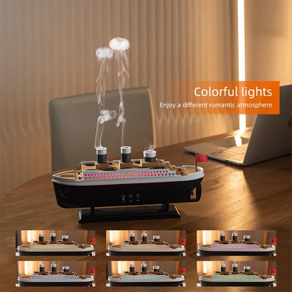 Titanic Ship Model 250ml Jellyfish Mist Diffuser by HitMyNeed