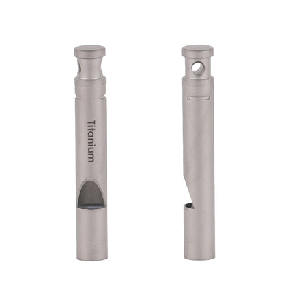 Titanium Camping Safety Whistle with Neck Cord by HitMyNeed