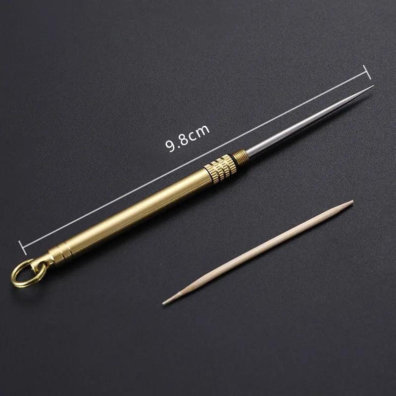 Titanium EDC Reusable Toothpick & Camping Tool by HitMyNeed
