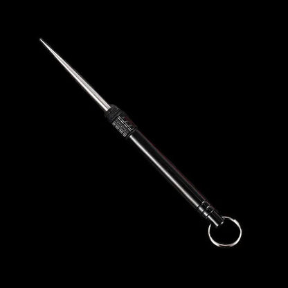 Titanium EDC Reusable Toothpick & Camping Tool black by HitMyNeed