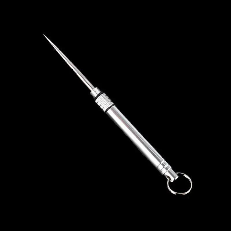 Titanium EDC Reusable Toothpick & Camping Tool sliver by HitMyNeed