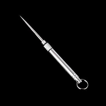Titanium EDC Reusable Toothpick & Camping Tool sliver by HitMyNeed