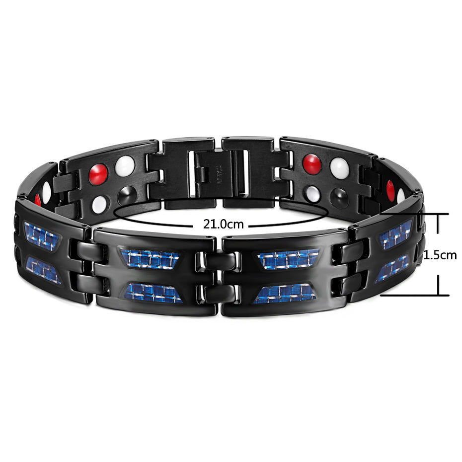 Titanium Magnetic Therapy Wristband by HitMyNeed