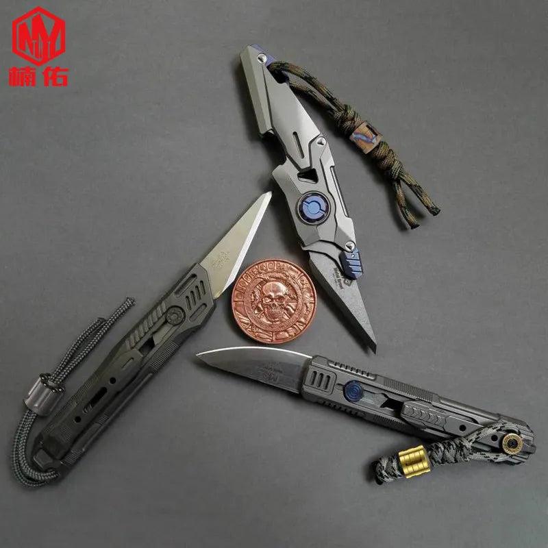 Titanium Revolver EDC Paracord Bead Pendant by HitMyNeed