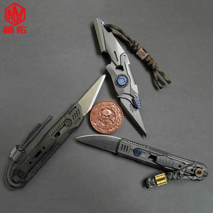 Titanium Revolver EDC Paracord Bead Pendant by HitMyNeed