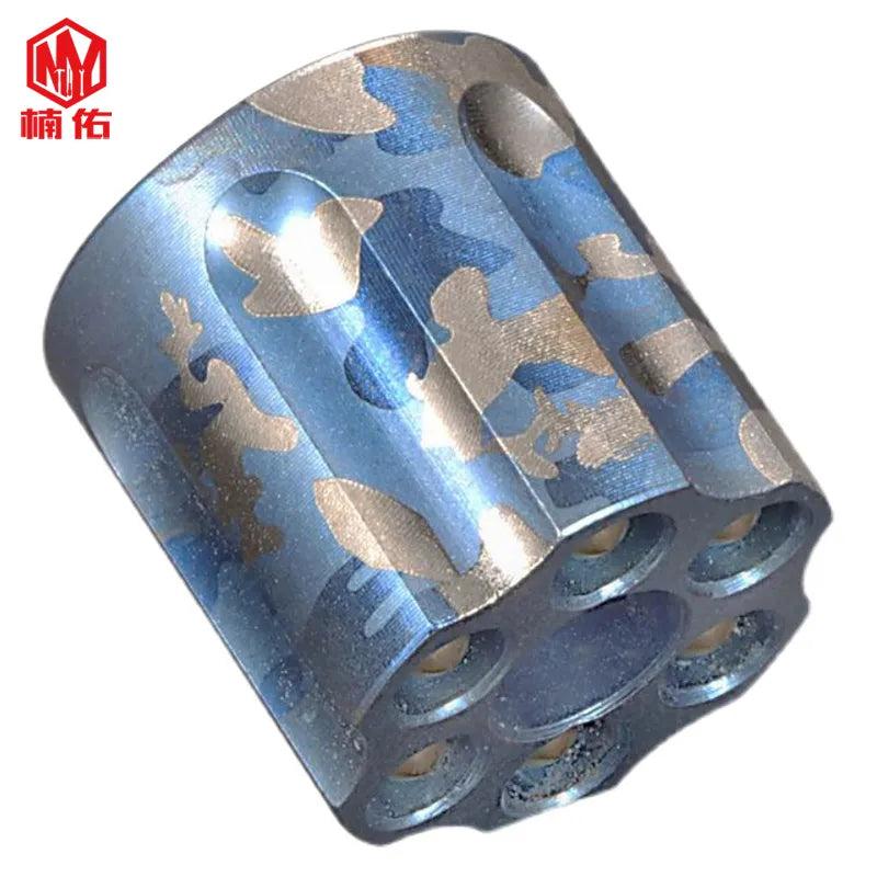 Titanium Revolver EDC Paracord Bead Pendant by HitMyNeed