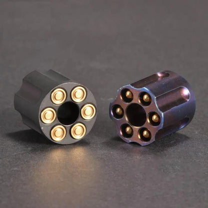 Titanium Revolver EDC Paracord Bead Pendant by HitMyNeed