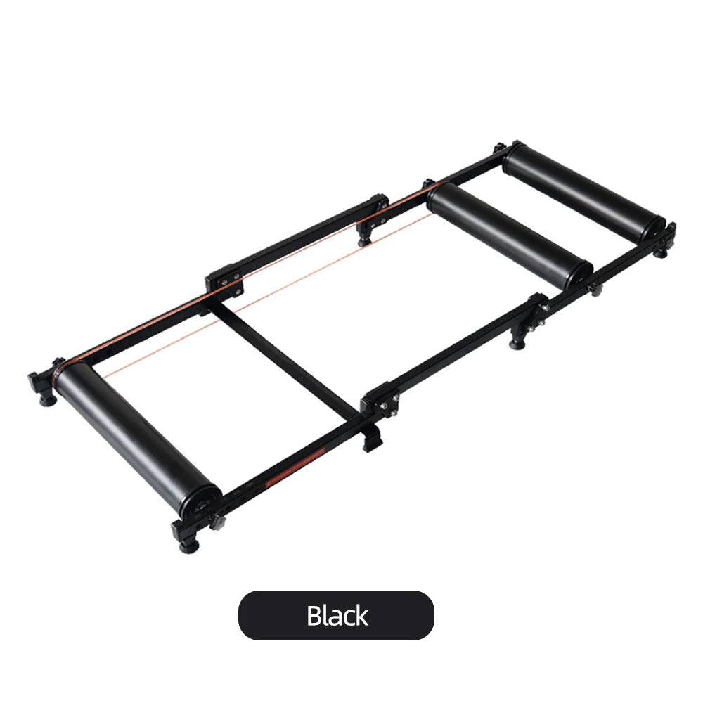 TK-02 Aluminum Bike Roller Trainer Platform black by HitMyNeed