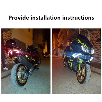 Tmax 530 LED Tail & Turn Signal Light Set 2012-2016 by HitMyNeed
