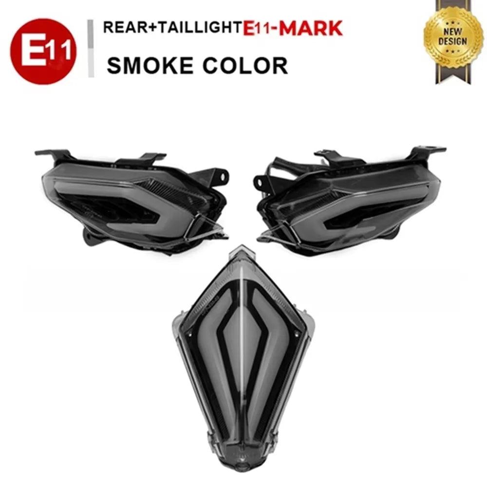 Tmax 530 LED Tail & Turn Signal Light Set 2012-2016 smoke-rear-taillight by HitMyNeed