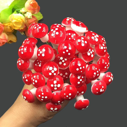 Toadstool Garden Ornaments Set of 30 by HitMyNeed
