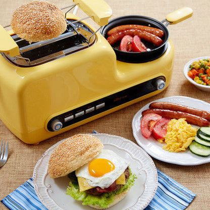 Toast and Fry Breakfast Maker with Egg Steamer by HitMyNeed