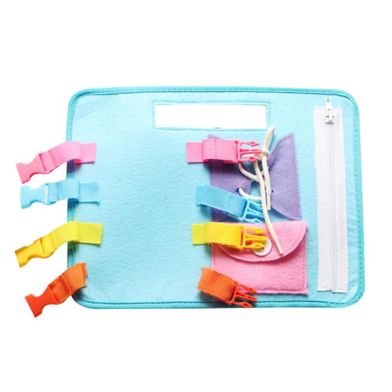 Toddler Busy Board Educational Activity Toy by HitMyNeed