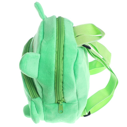 Toddler Frog Plush Mini Backpack 23 x 21 cm by HitMyNeed