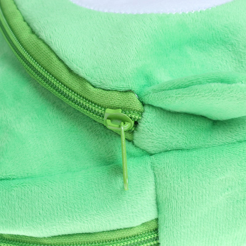 Toddler Frog Plush Mini Backpack 23 x 21 cm by HitMyNeed