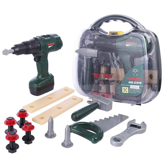 Toddler Toolset Pretend Play Kit with Carry Case by HitMyNeed