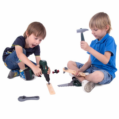 Toddler Toolset Pretend Play Kit with Carry Case by HitMyNeed