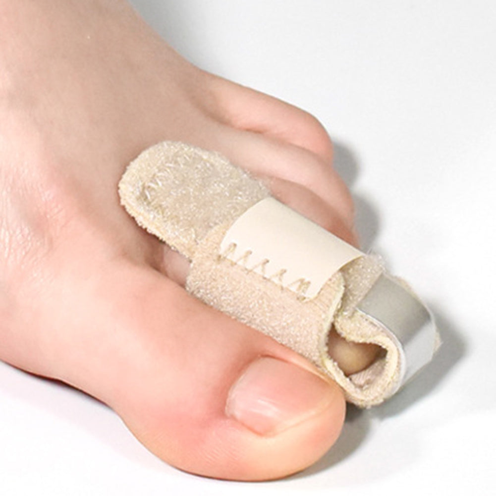 Toe Splint Straightener for Hammer and Crooked Toes beige-left s by HitMyNeed