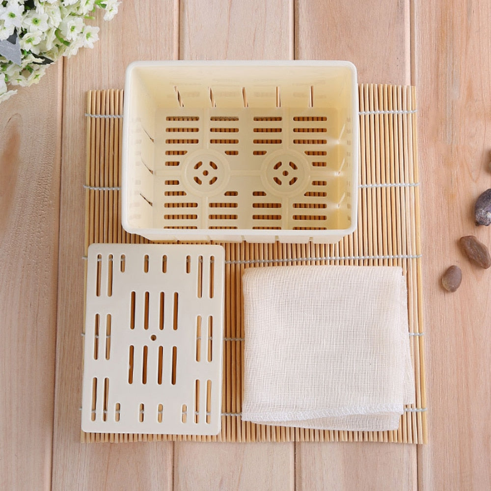 Tofu Press Plastic Molding Box for Homemade Tofu by HitMyNeed