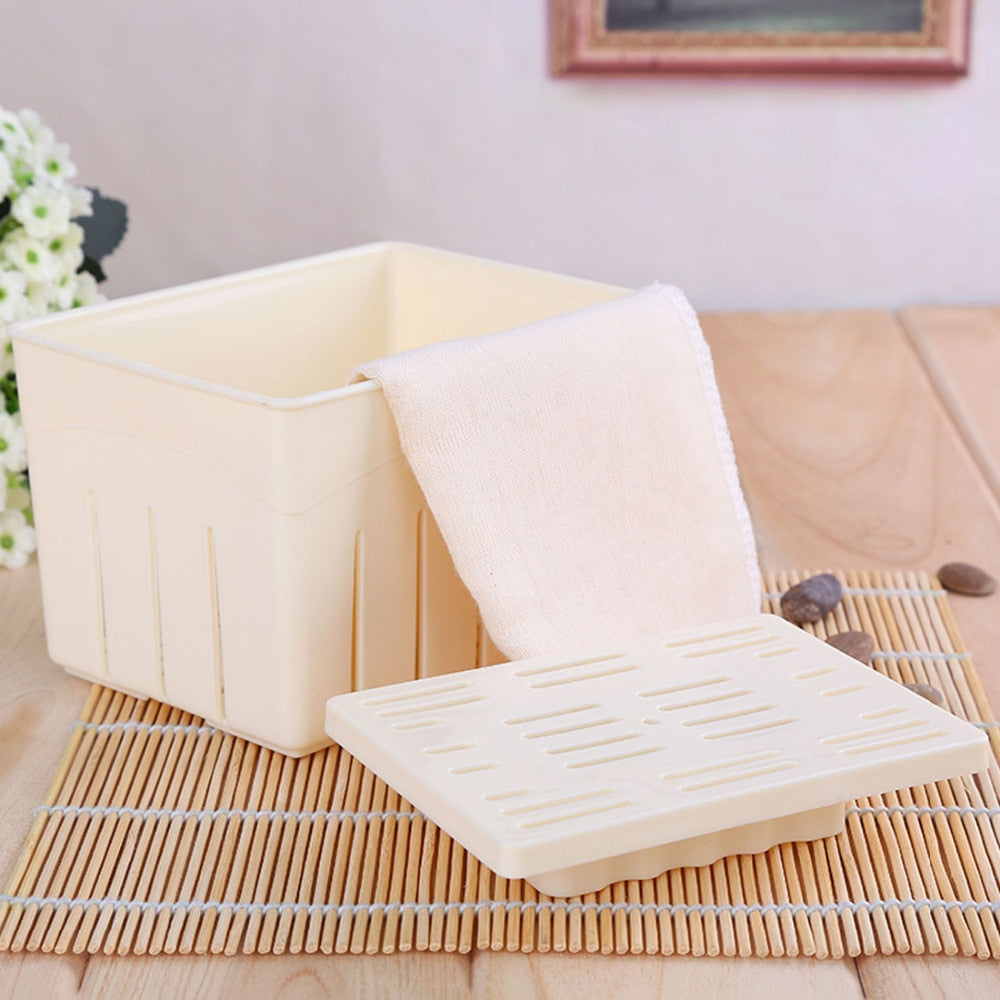 Tofu Press Plastic Molding Box for Homemade Tofu by HitMyNeed