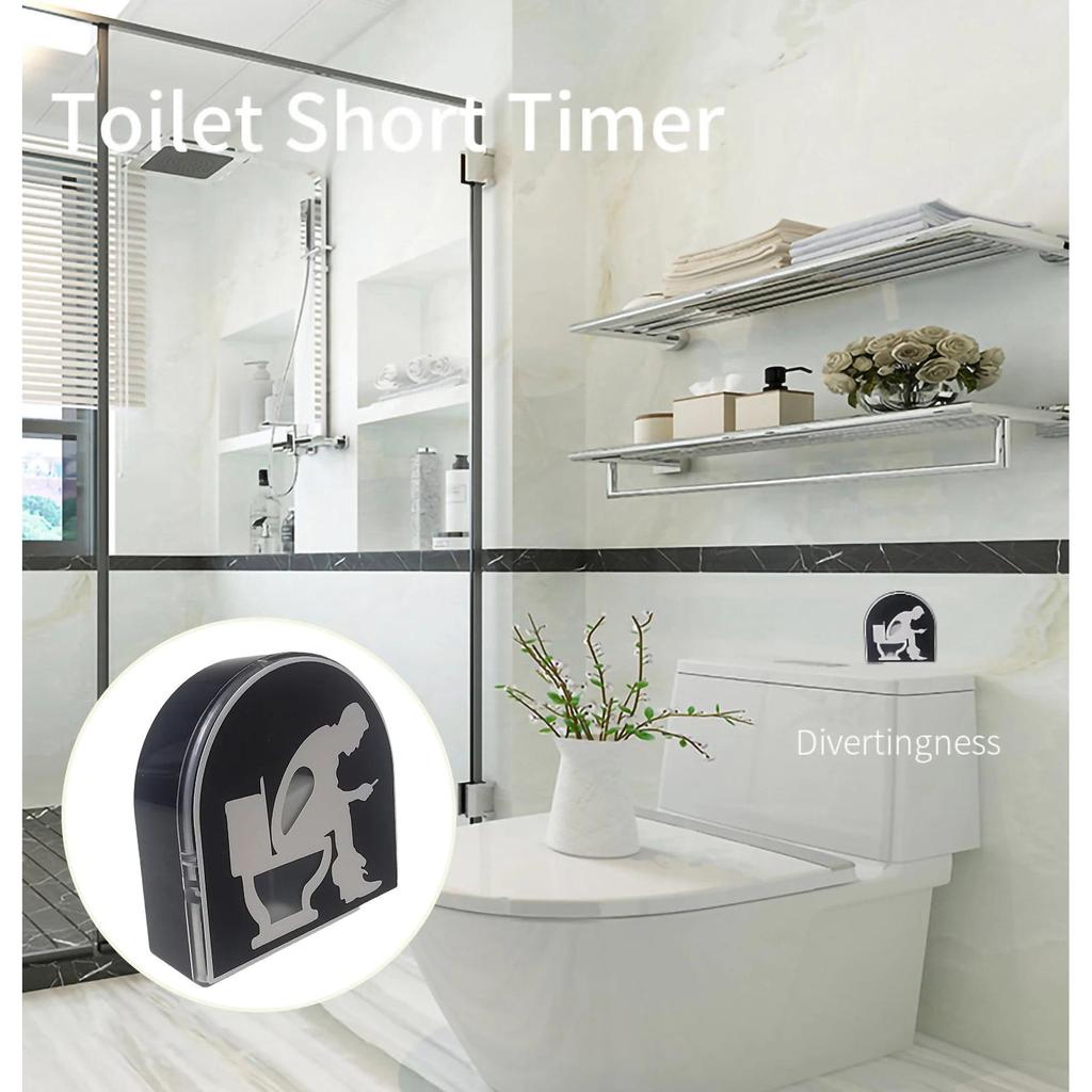 Toilet 5-Minute Hourglass Timer for Bathroom & Sauna by HitMyNeed