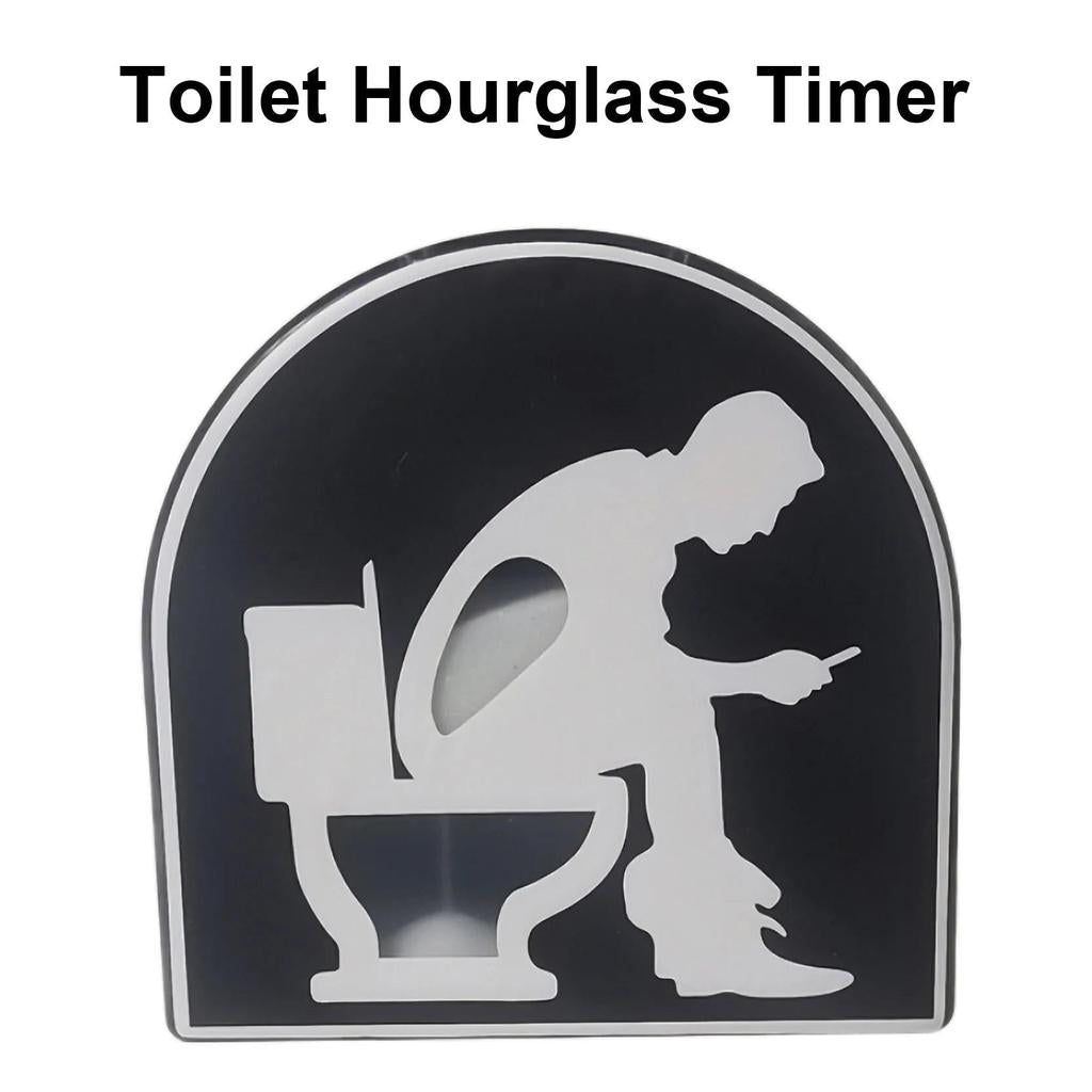 Toilet 5-Minute Hourglass Timer for Bathroom & Sauna by HitMyNeed