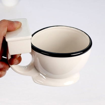 Toilet Bowl Novelty Ceramic Coffee Mug 300ml by HitMyNeed