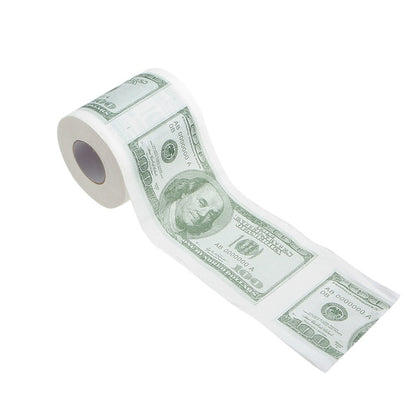 Toilet Paper Money Roll 2-Ply Novelty Tissue by HitMyNeed