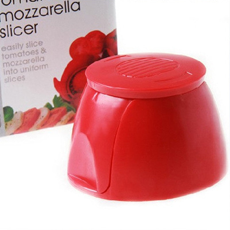 Tomato Cutter Kitchen Slicer with Stainless Steel Blades by HitMyNeed