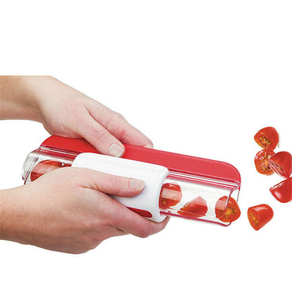 Tomato, Grape and Cherry Fruit Slicer Tool by HitMyNeed
