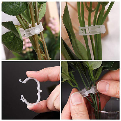 Tomato Plant Support Clips 25mm (100 Pack) by HitMyNeed